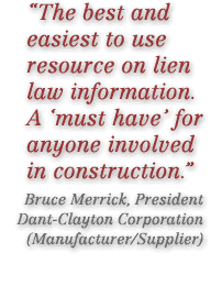 lien law online mechanics lien resource for all 50 states texas mechanic lien form